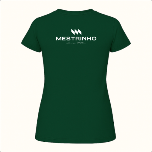 Blusa Baby Look - Mestrinho JJ - Logo Branca e Preta