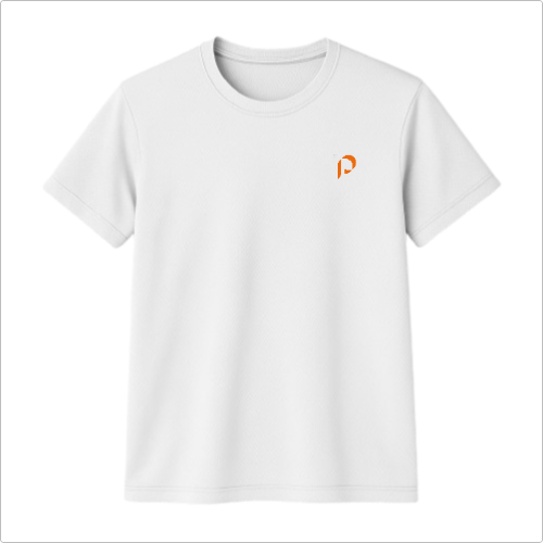 Camiseta Dryfit - Penumbra - logo laranja - lateral