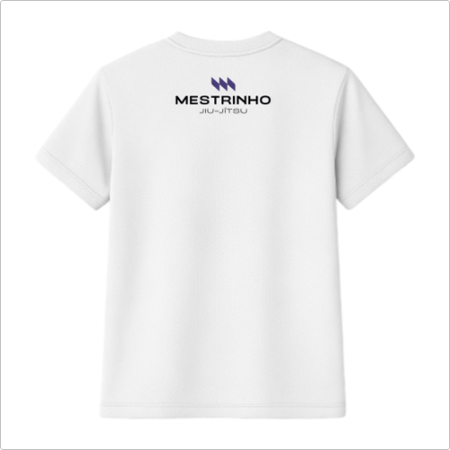 Camiseta Dryfit - Mestrinho JJ - Logo Roxo