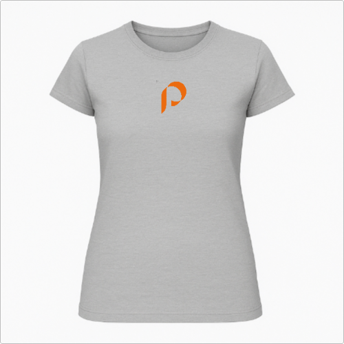 Blusa Baby Look - Penumbra - logo laranja