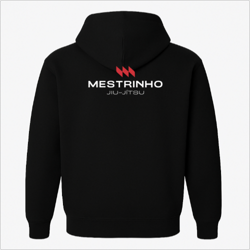 Moletom com Capuz - Mestrinho JJ - Logo Vermelha