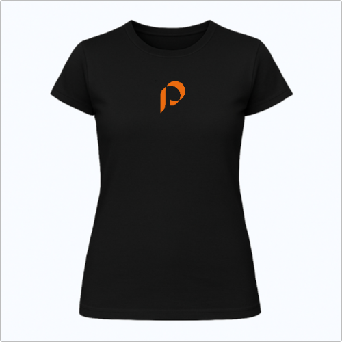 Blusa Baby Look - Penumbra - logo laranja