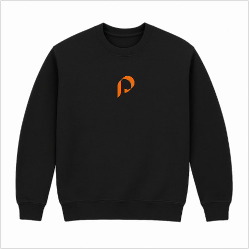 Moletom sem Capuz - Penumbra - logo laranja