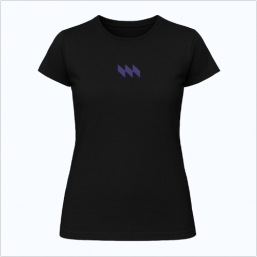 Blusa Baby Look - Mestrinho JJ - Logo Roxo