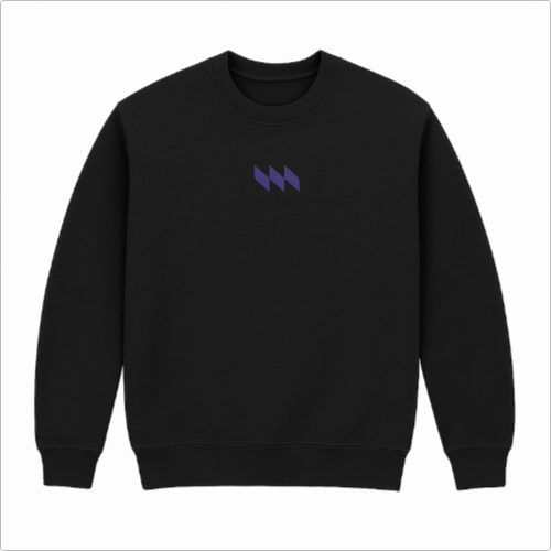 Moletom sem capuz - Mestrinho JJ - Logo Roxo