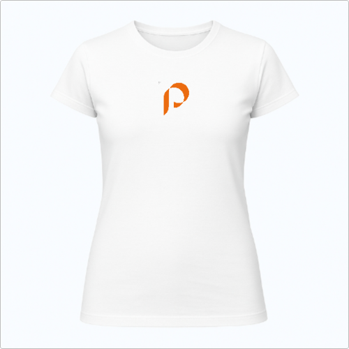 Blusa Baby Look - Penumbra - logo laranja