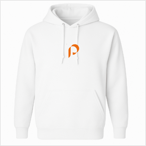 Moletom Canguru com Capuz - Penumbra - logo laranja