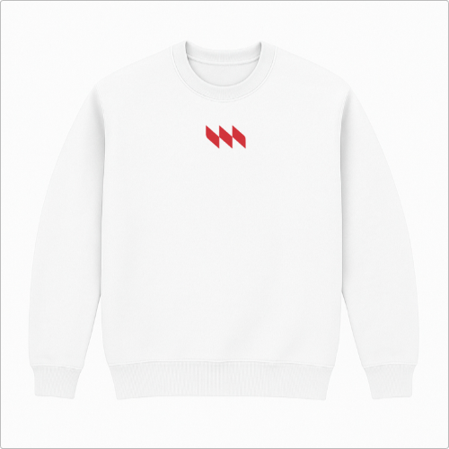 Moletom sem capuz - Mestrinho JJ - Logo Vermelha