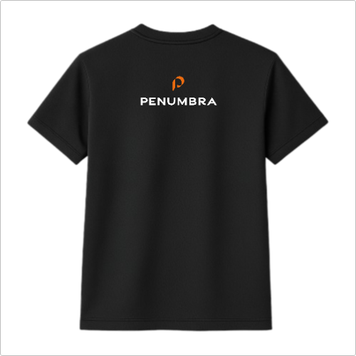 Camiseta Dryfit - Penumbra - logo laranja
