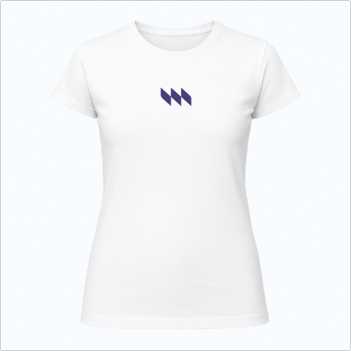 Blusa Baby Look - Mestrinho JJ - Logo Roxo