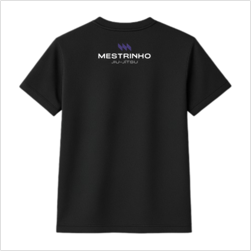 Camiseta Dryfit - Mestrinho JJ - Logo Roxo