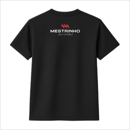 Camiseta Dryfit - Mestrinho JJ - Logo Vermelha