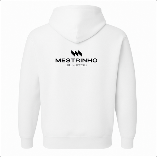 Moletom com Capuz - Mestrinho JJ - Arte Preto e Branco