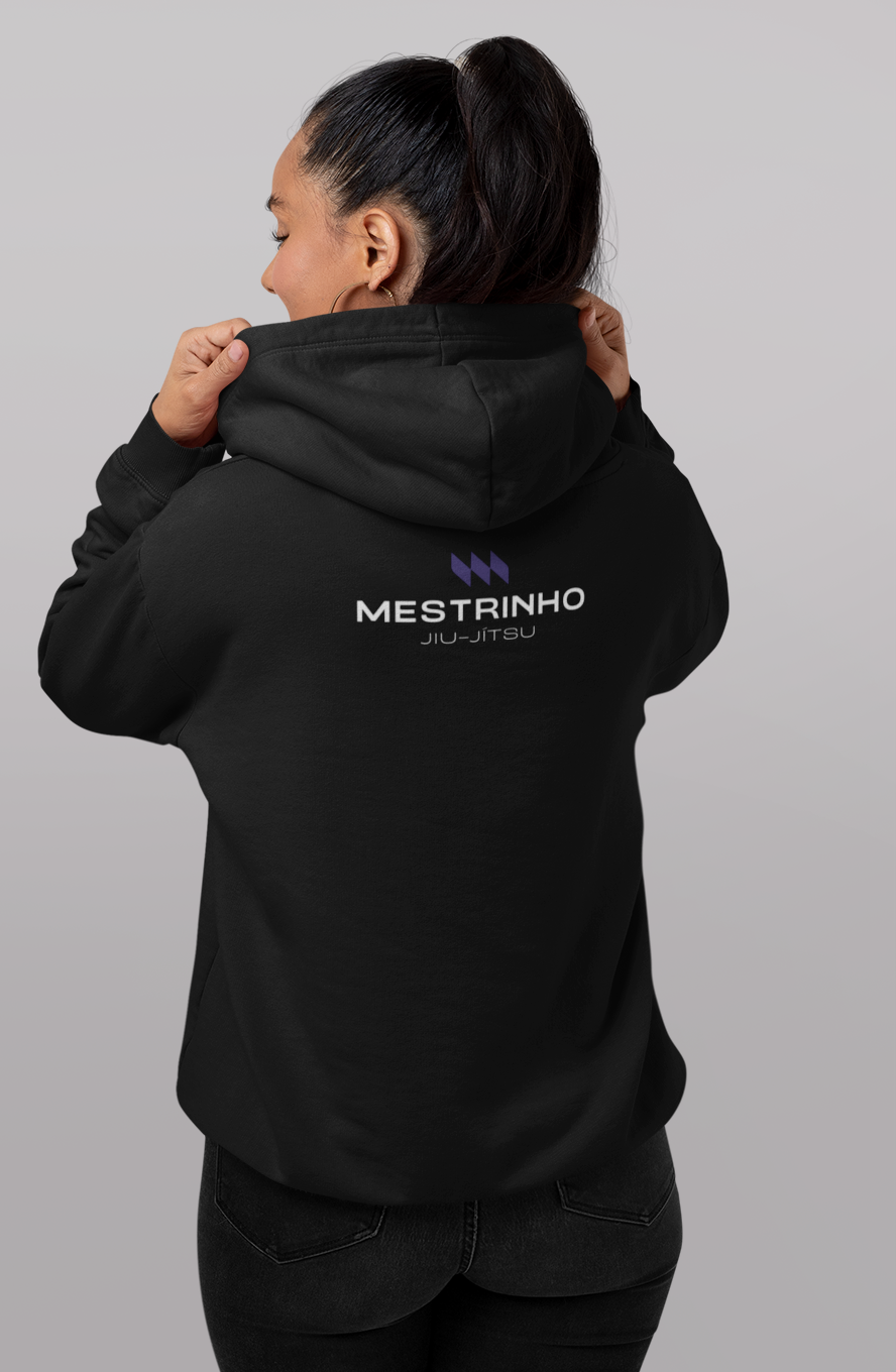 Moletom com Capuz - Mestrinho JJ - Logo Roxo