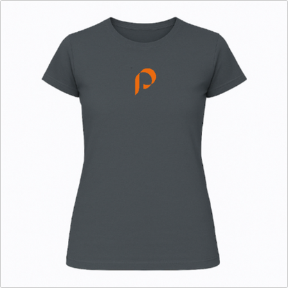 Blusa Baby Look - Penumbra - logo laranja