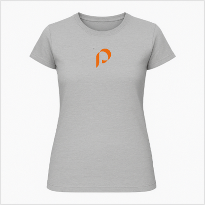 Blusa Baby Look - Penumbra - logo laranja