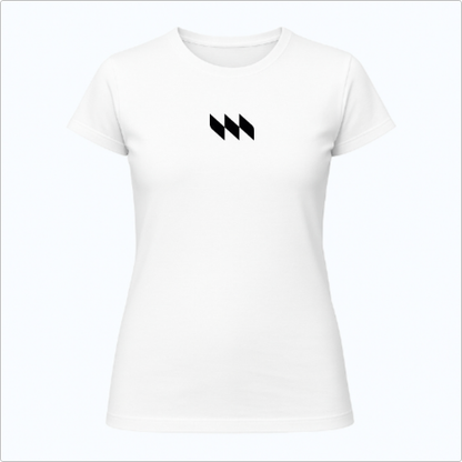Blusa Baby Look - Mestrinho JJ - Logo Branca e Preta