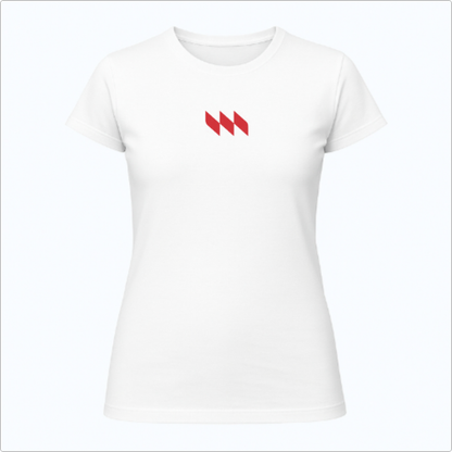 Blusa Baby Look - Mestrinho JJ - - Logo Vermelha