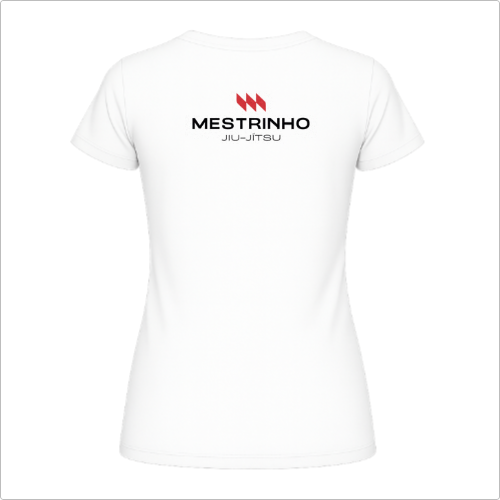 Blusa Baby Look - Mestrinho JJ - - Logo Vermelha