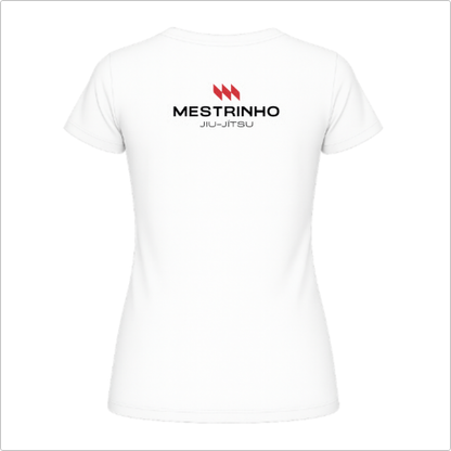 Blusa Baby Look - Mestrinho JJ - - Logo Vermelha