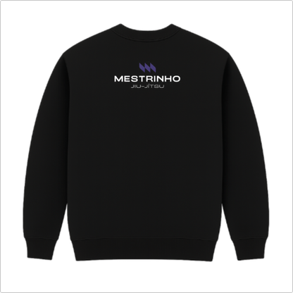 Moletom sem capuz - Mestrinho JJ - Logo Roxo