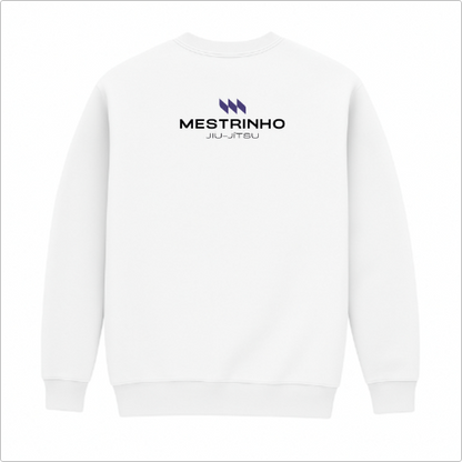 Moletom sem capuz - Mestrinho JJ - Logo Roxo