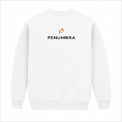 Moletom sem Capuz - Penumbra - logo laranja