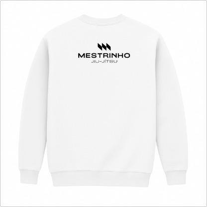 Moletom sem capuz - Mestrinho JJ - Arte Preto e Branco