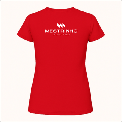 Blusa Baby Look - Mestrinho JJ - Logo Branca e Preta